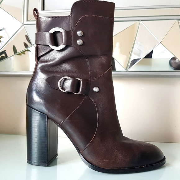 Zara Shoes - ZARA Block Heel Boots